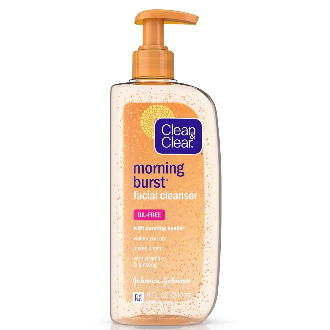 CLEAN & CLEAR MRN/BRST FACE CLNSR 8oz