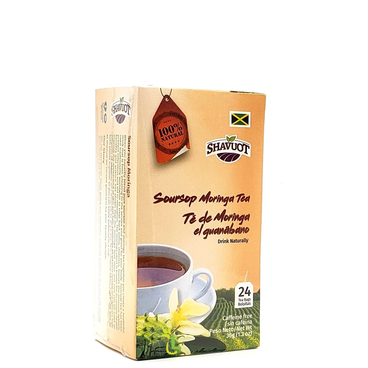 SHAVUOT TEA SOURSOP MORINGA 36g 24s