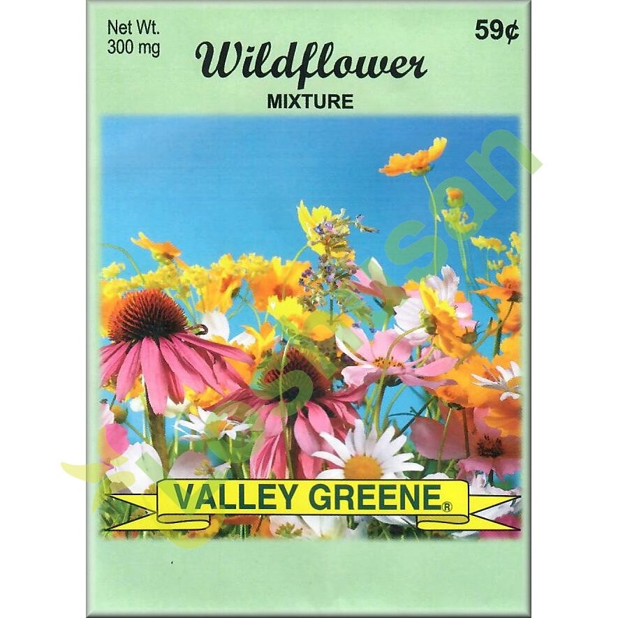 VALLEY GREENE SEEDS WILDFLOWER MIX 300mg