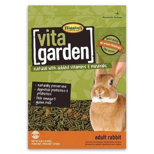 HIGGINS VITA GARDEN RABBIT 4lb