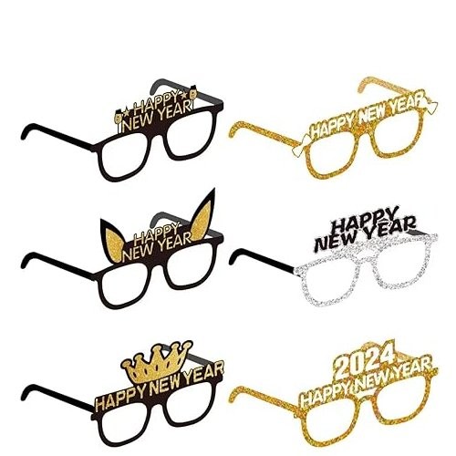 REGENT HAPPY NEW YEAR GLASSES 1ct