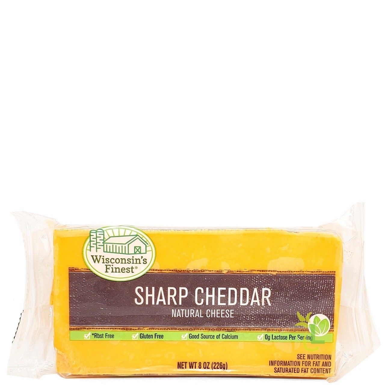 WISCONSIN FINEST CHUNK CHEDDAR SHARP 8oz