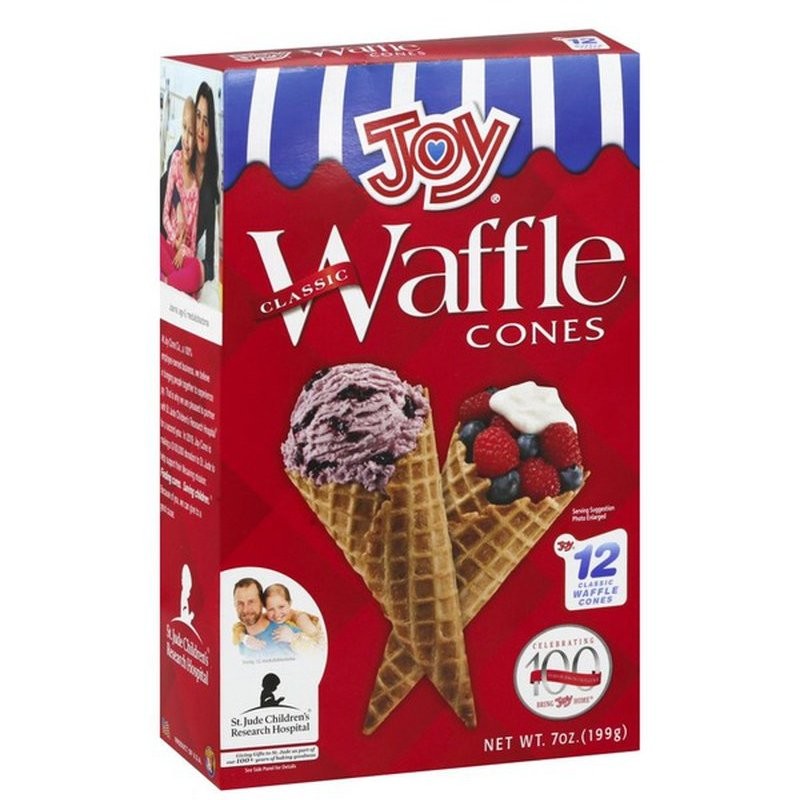 JOY WAFFLE CONES CLASSIC 12s