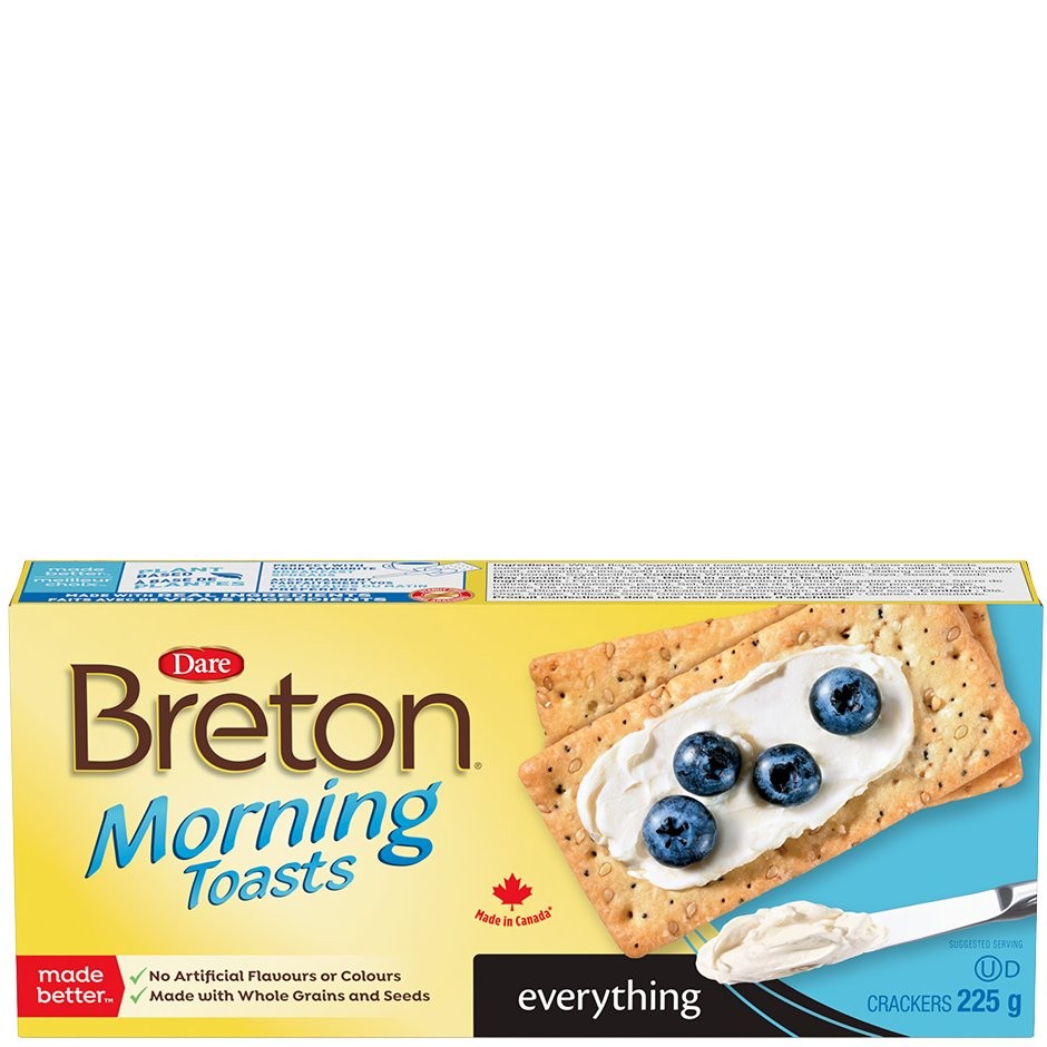 DARE BRETON MORNING TOAST EVERYTHNG 225g
