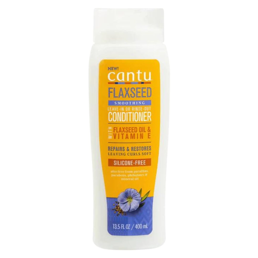 Cantu Flaxseed Leave-In or Rinse-Out Conditioner, 13.5oz