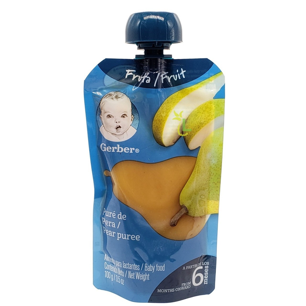 GERBER PUREE PEAR 100g