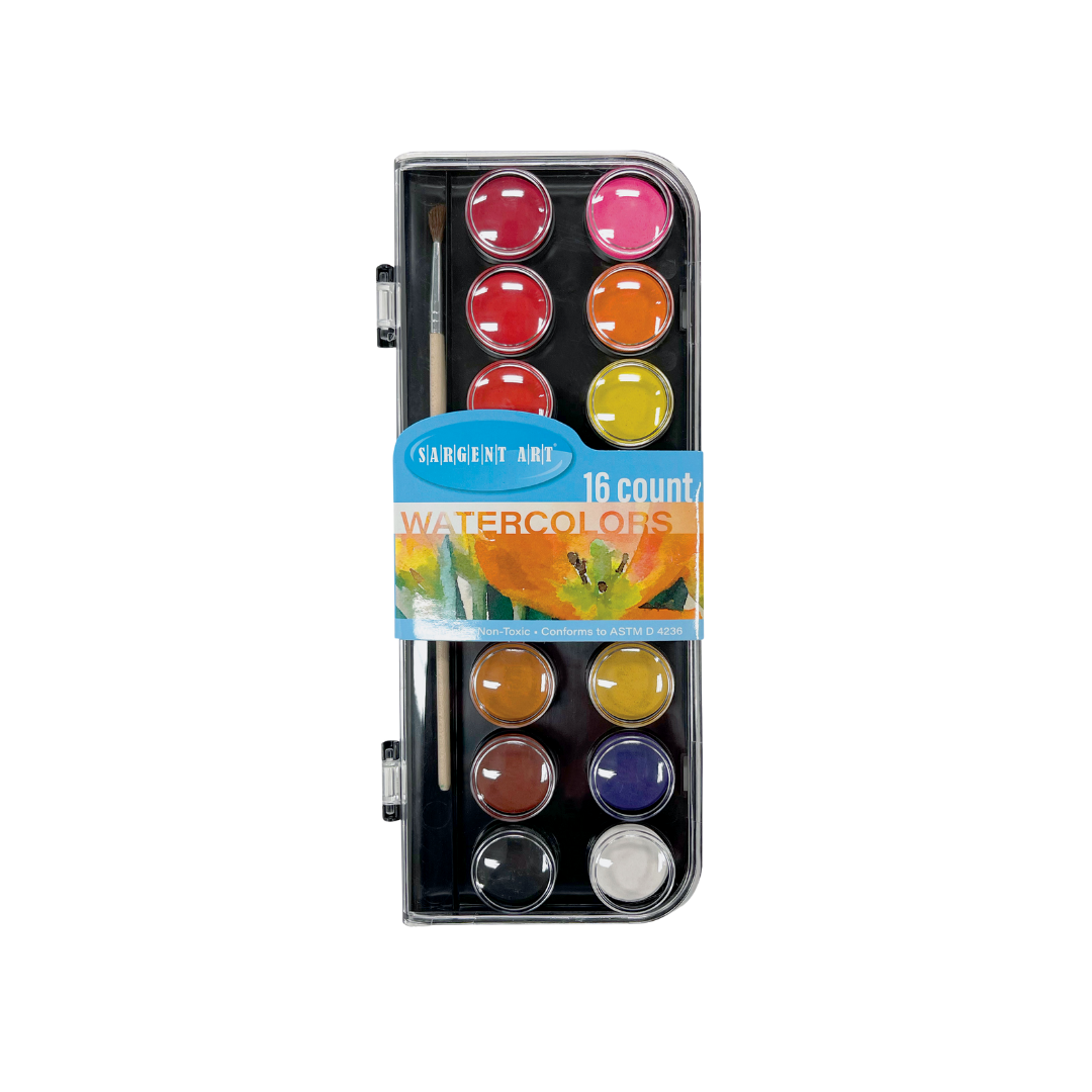 Sargent Art Watercolors, 16 ct