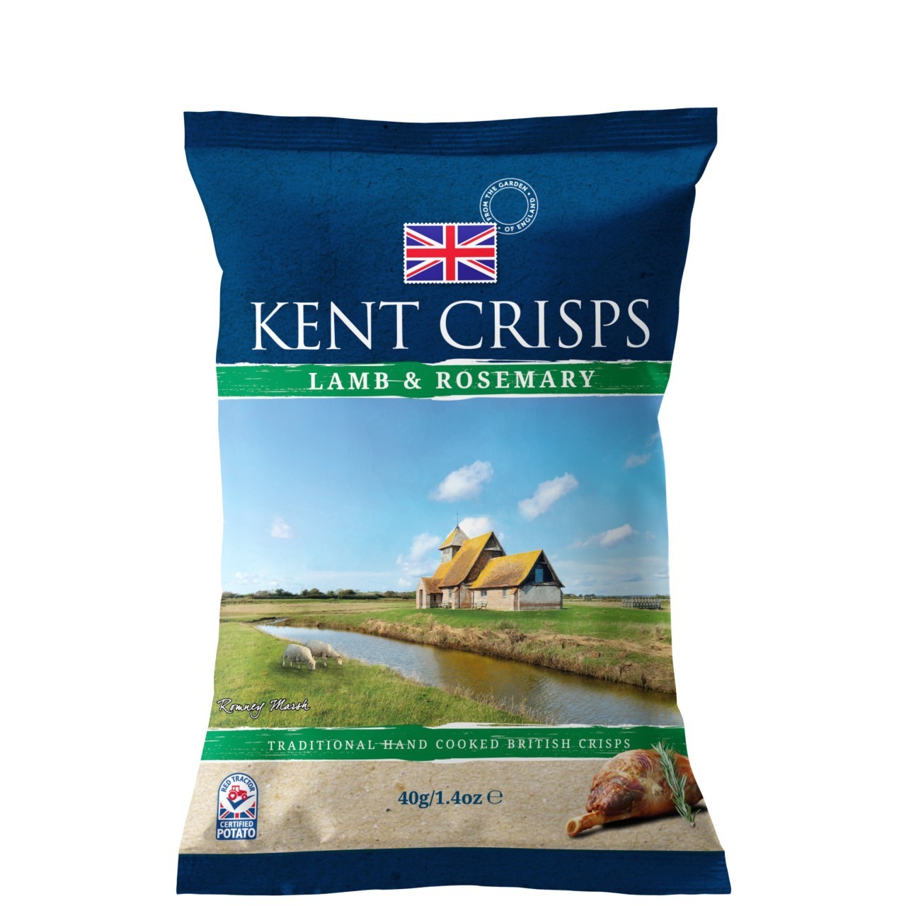 KENT CRISPS LAMB ROSEMARY 40g