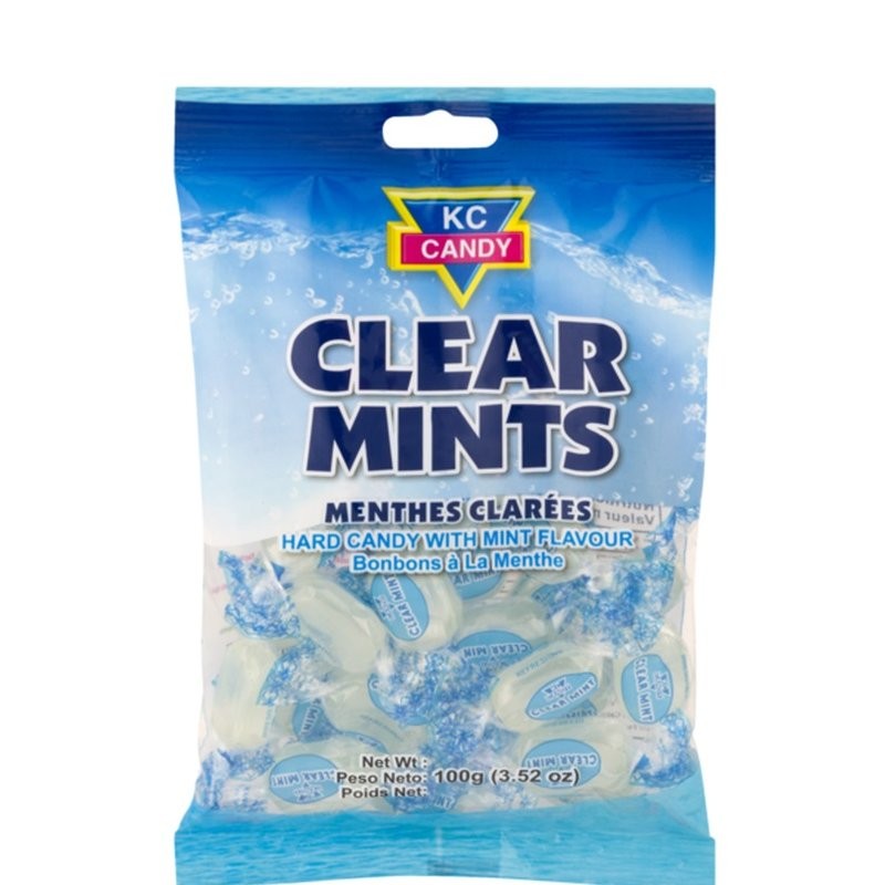 KC CLEAR MINTS 125g