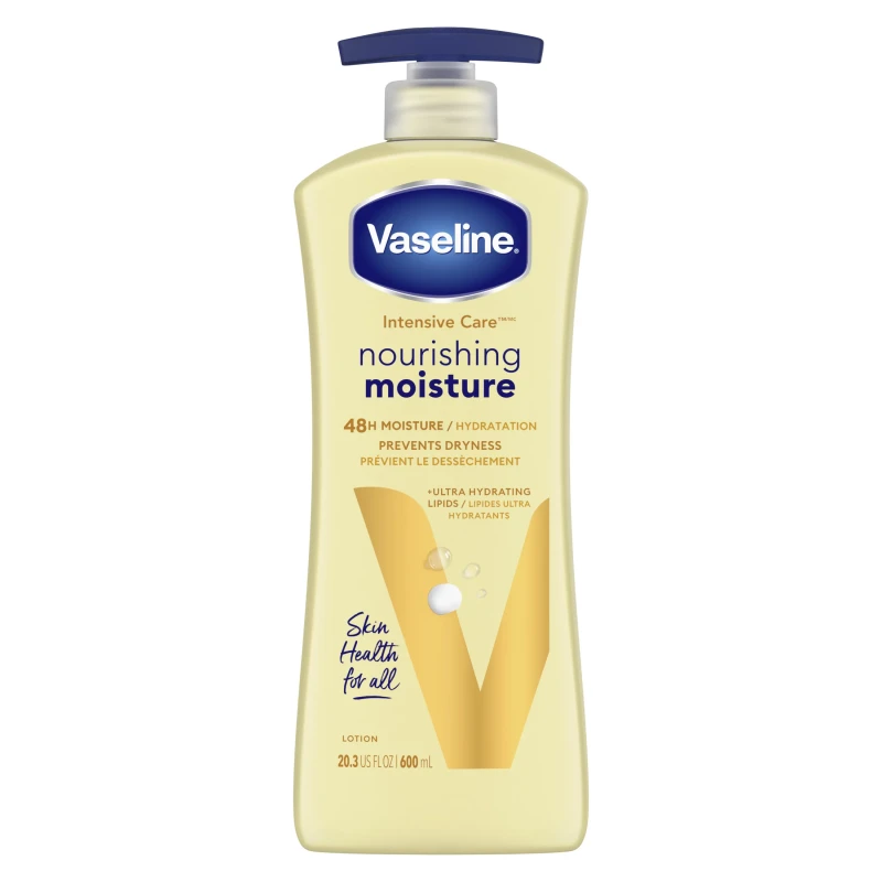 VASELINE INTENSIVE CARE NOURISHING MOISTURE BODY LOTION 600ml