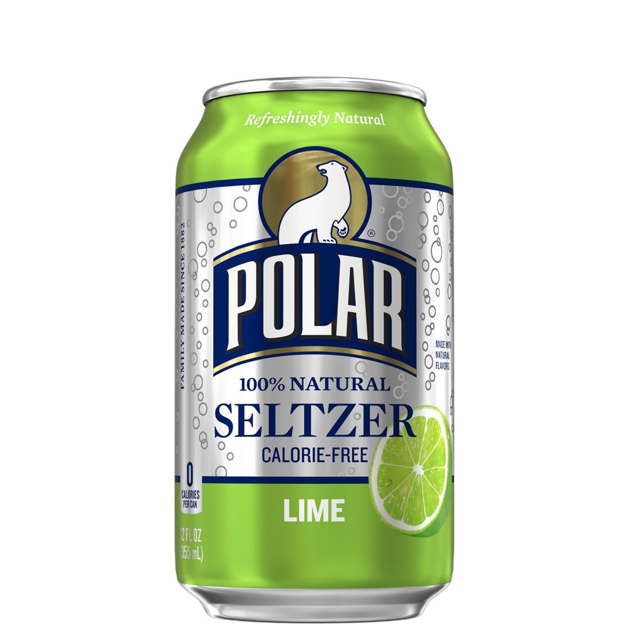 POLAR SELTZER LIME 355ml