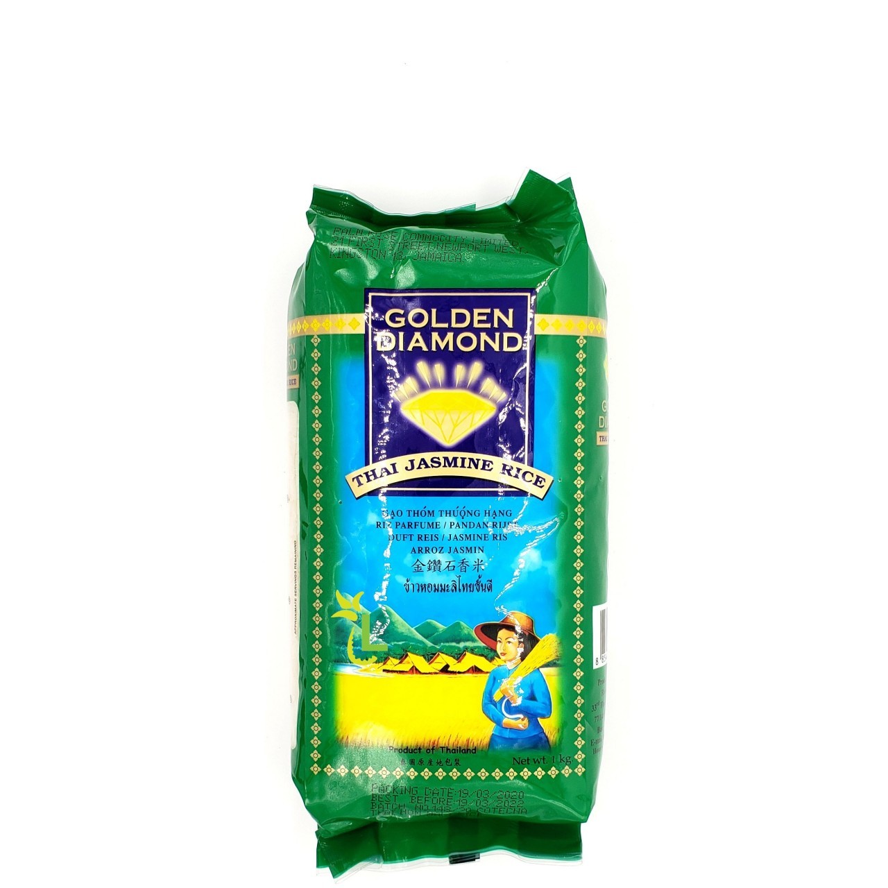 GOLDEN DIAMOND JASMINE RICE 1kg