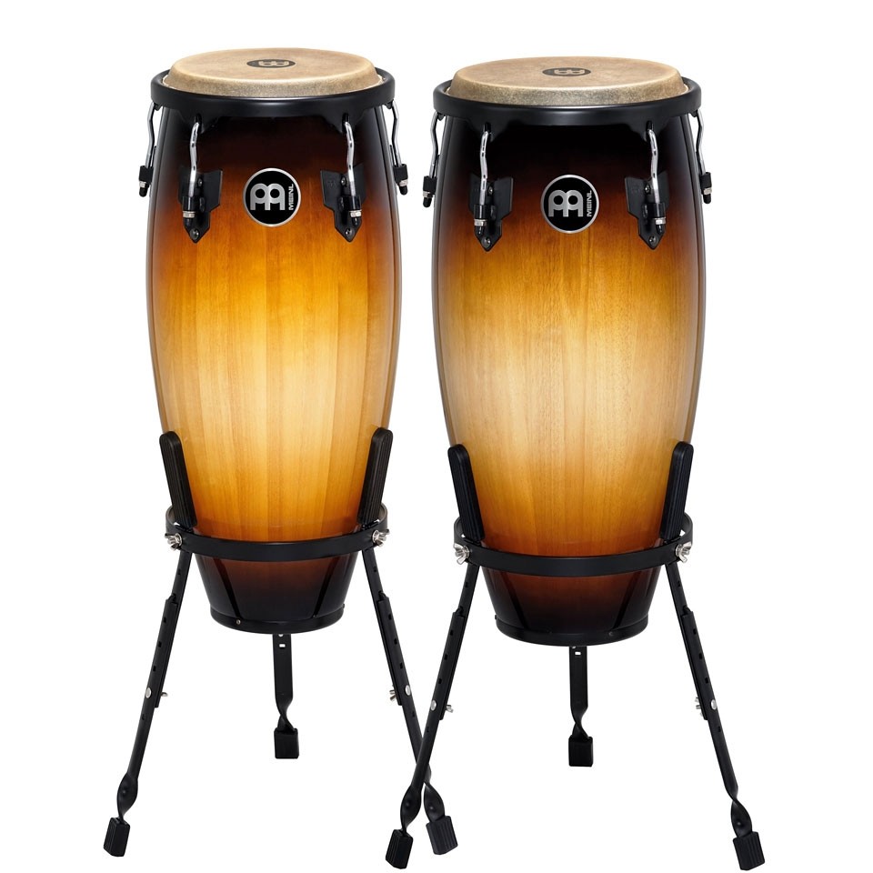 Meinl Percussion HC512 Headliner Series 11" & 12" Conga Set With Basket Stands