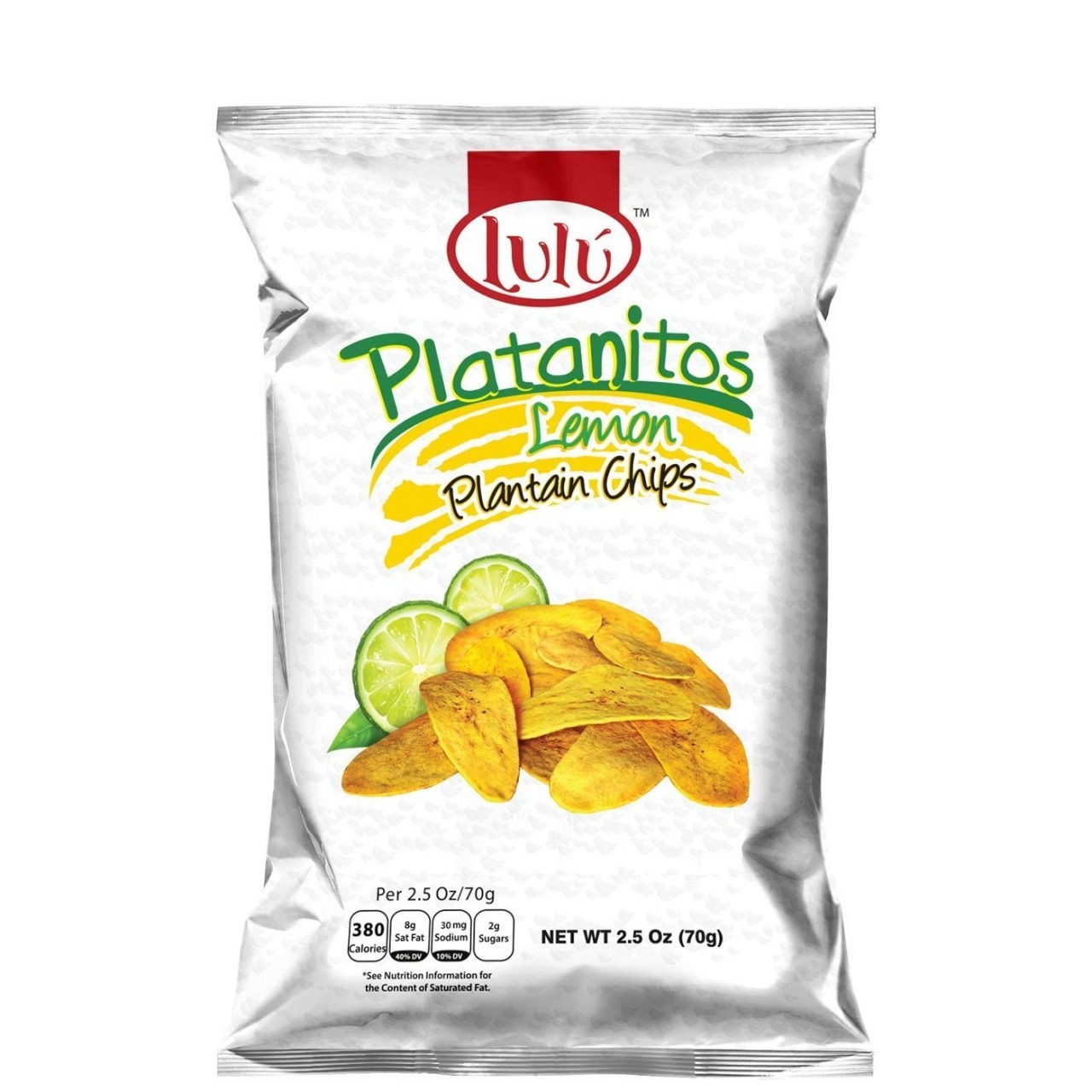 LULU PLATANITOS PLANTAIN CHIPS LEMON 70g