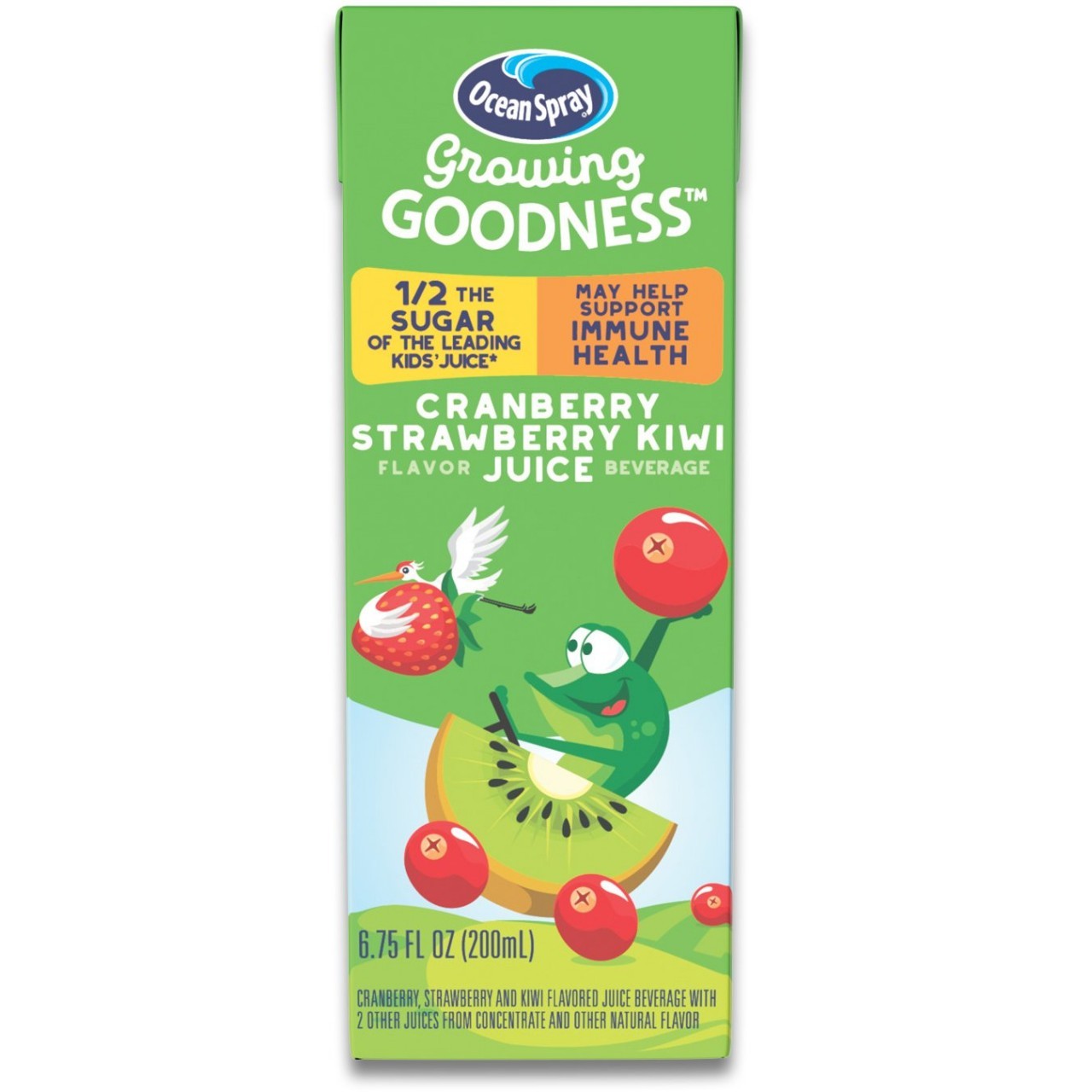 OCEAN SPRAY CRAN STRAWBERRY KIWI 200ml