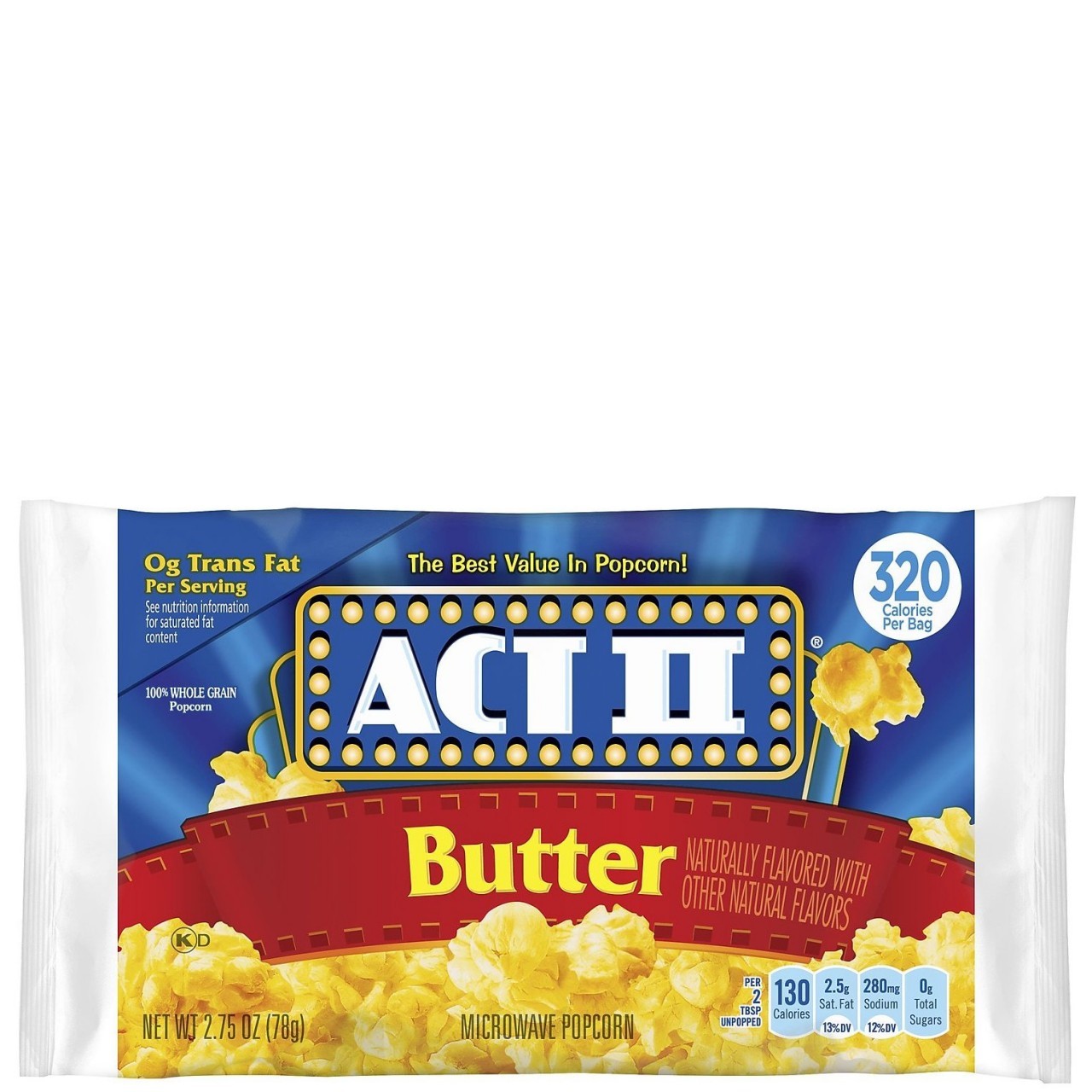 ACT II POPCORN BUTTER 78g