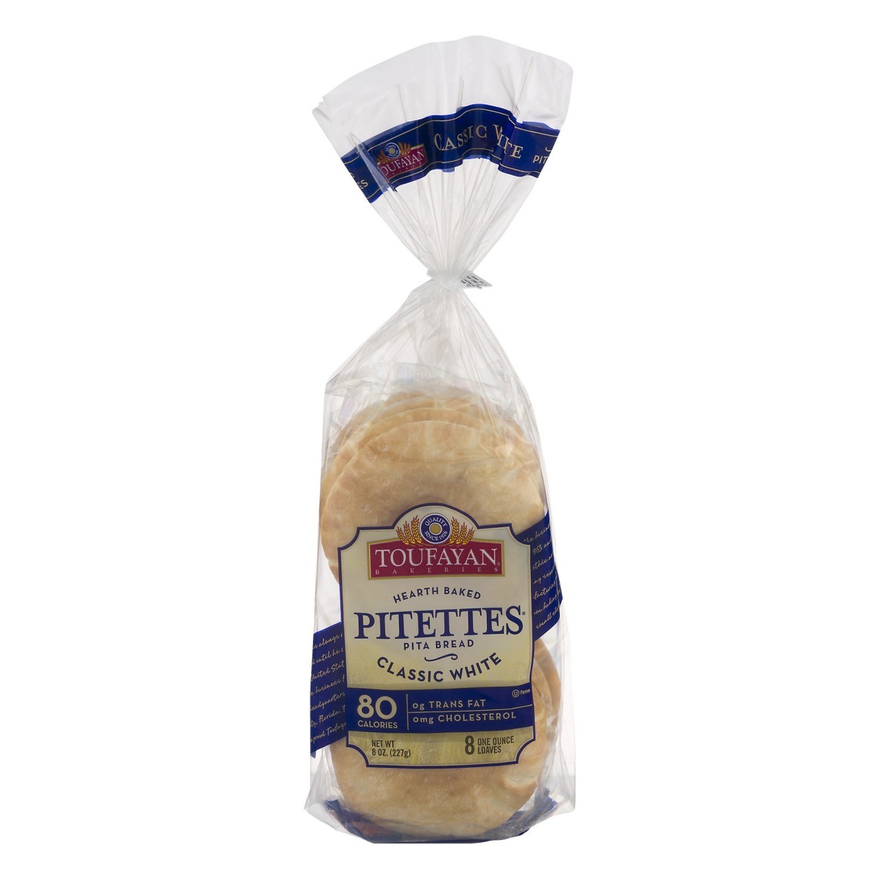 TOUFAYAN MINI PITETTES WHITE 8oz