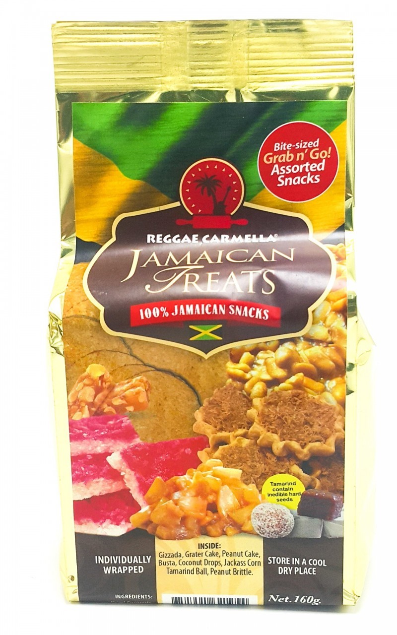 REGGAE CARMELLA JAMAICA TREATS 160g