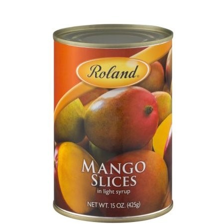 ROLAND MANGO SLICED SYRUP 15oz