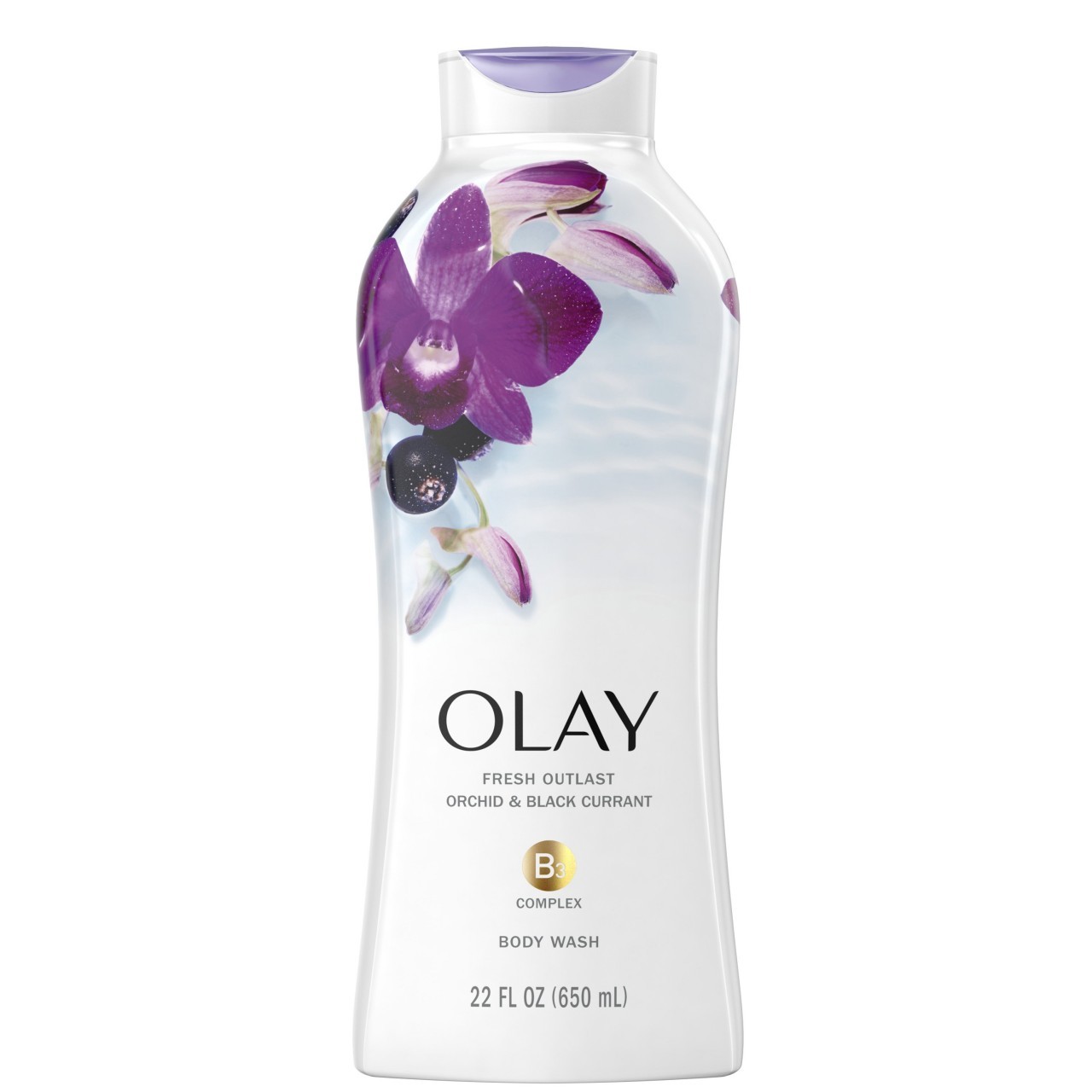 OLAY BODY WASH ORCHID BLACK CURRANT 22oz
