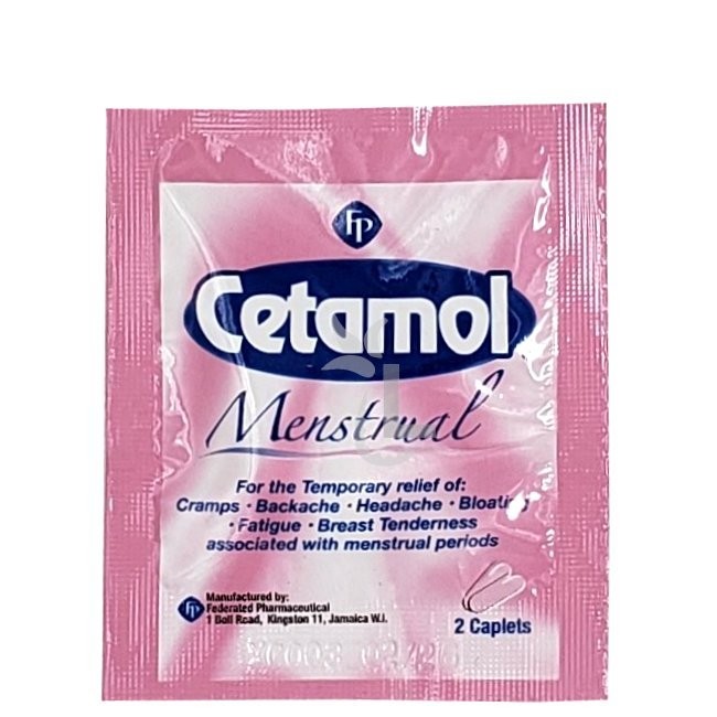 CETAMOL MENSTRUAL 2s