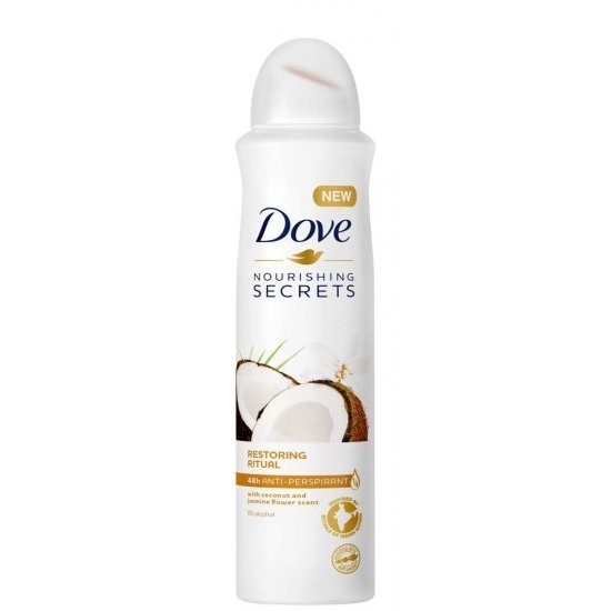 DOVE A/P SPRAY COCONUT 150ml