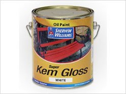 3.8 ltr. White Kem Glo Standard Paint