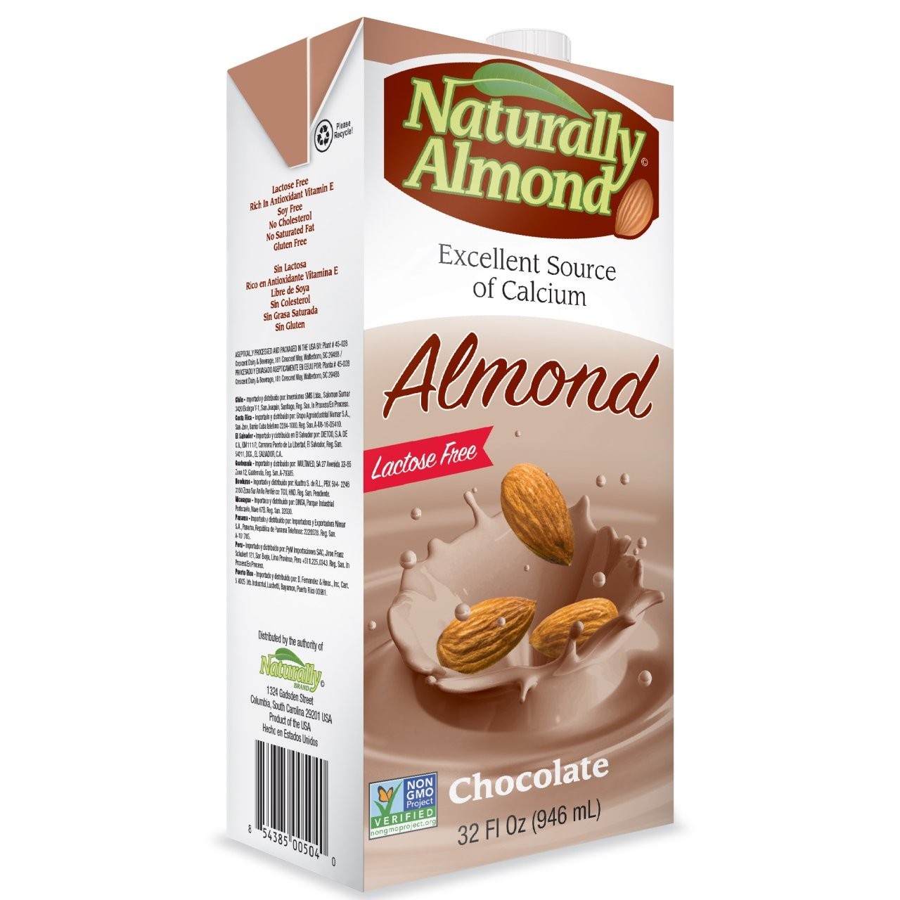 NATURALLY ALMOND CHOCOLATE 32oz