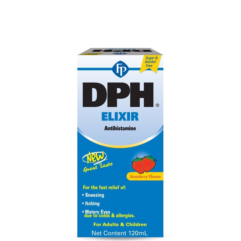 FP DPH ELIXIR STRAWBERRY 120ml