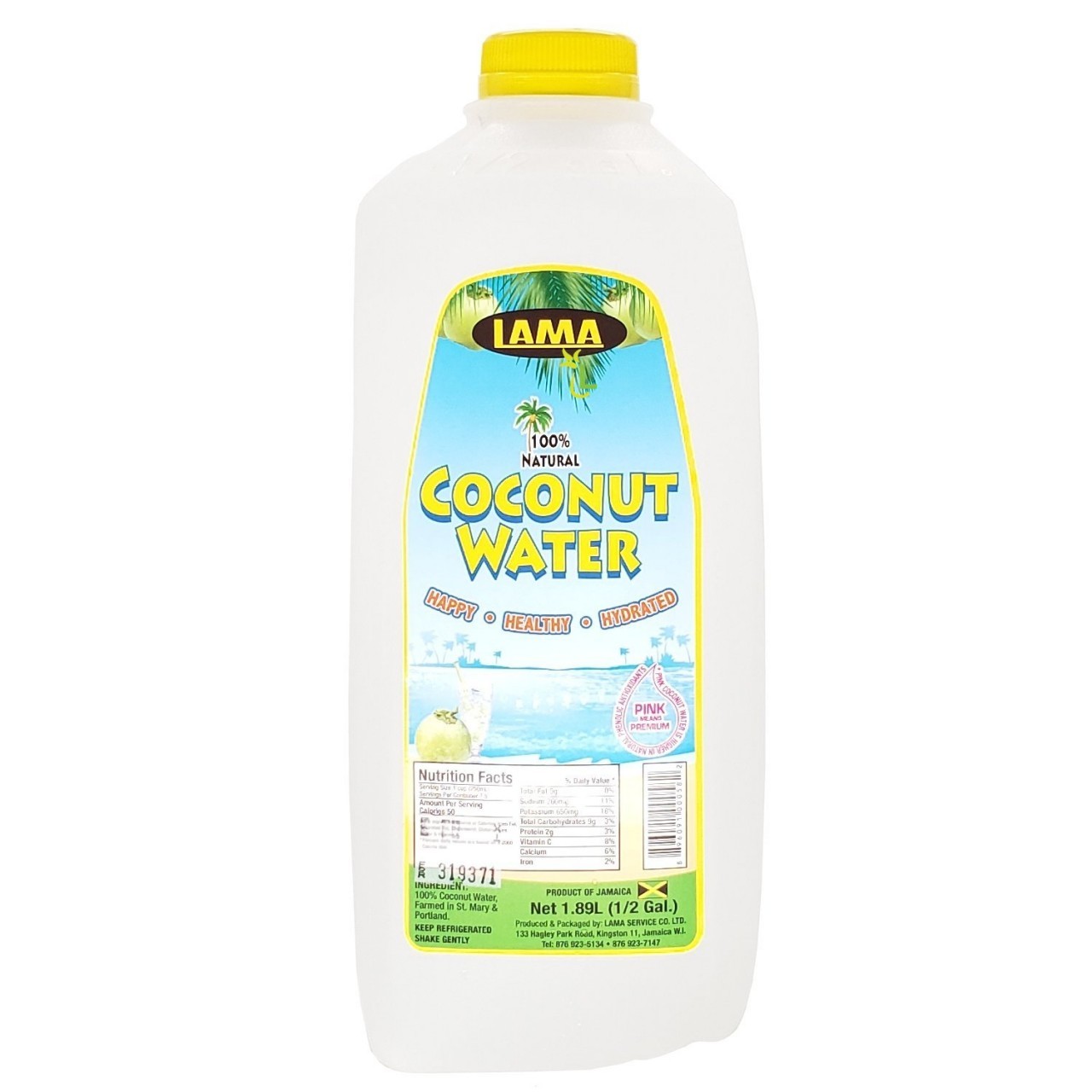 LAMA COCONUT WATER 1.89L