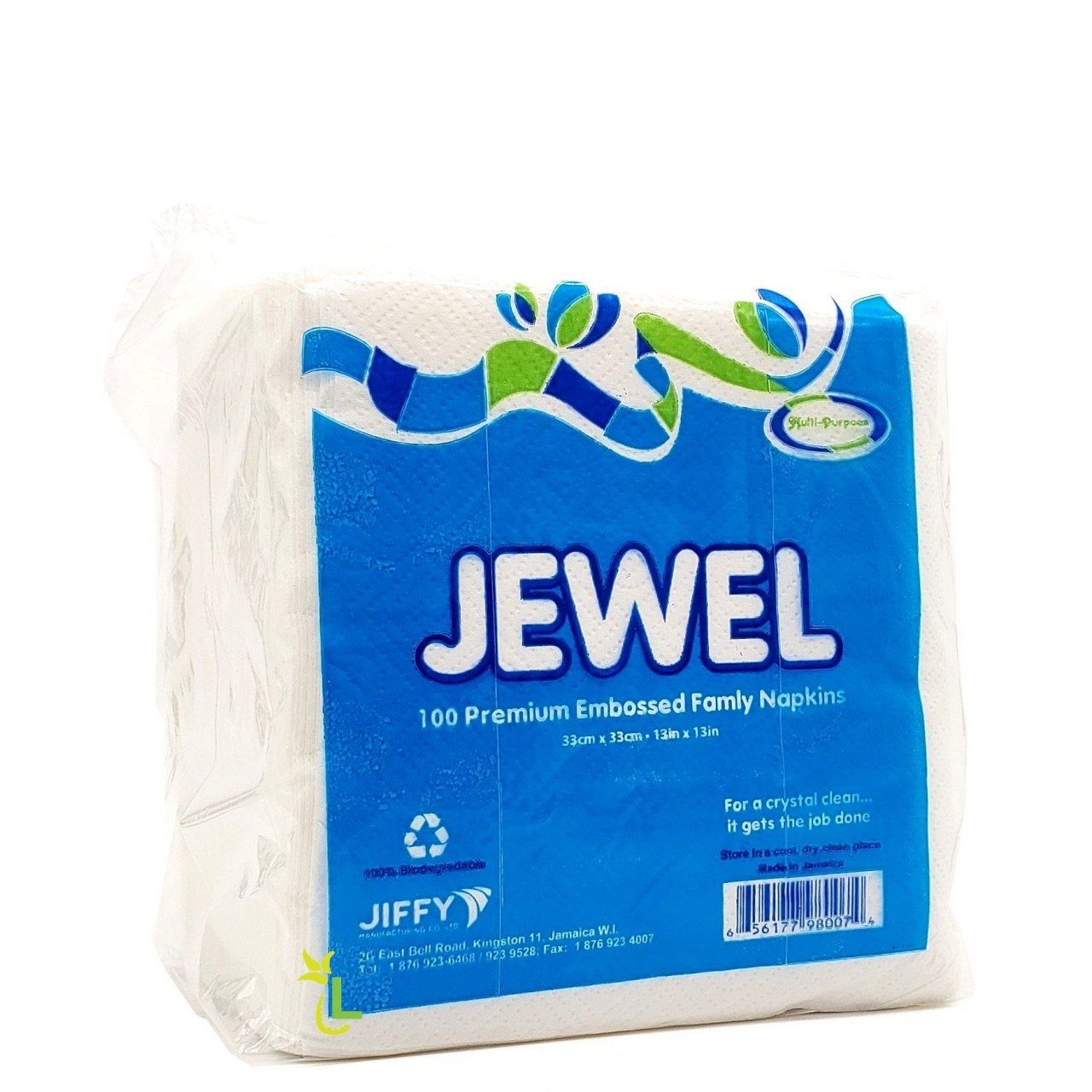 JEWELS FAMILY NAPKINS 100’S