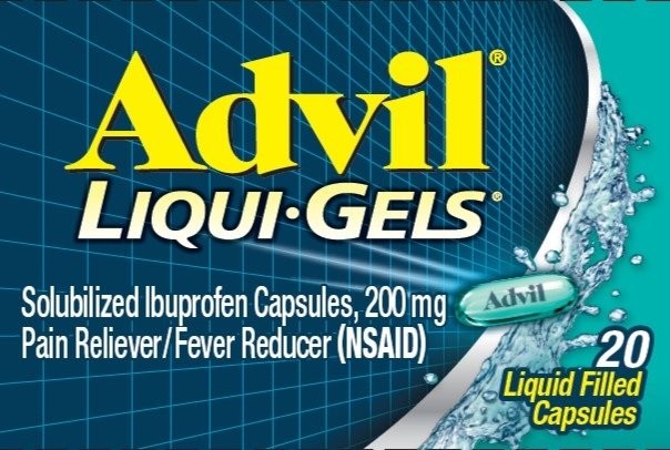Advil Liqui-Gels 200mg