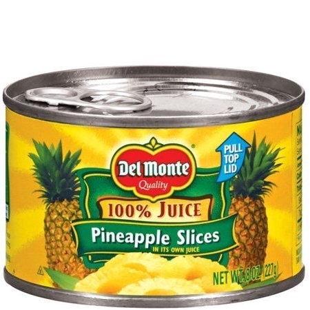 DEL MONTE PINEAPPLE SLICE JUICE 8oz