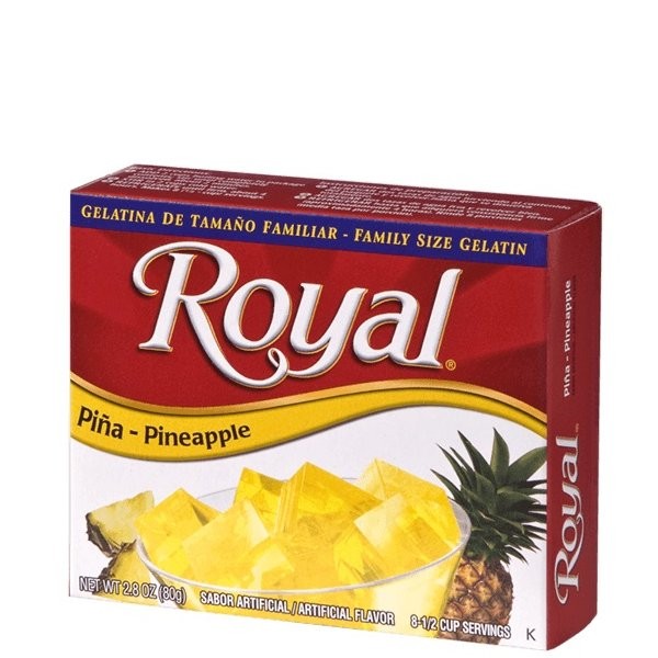 ROYAL GELATIN PINEAPPLE 2.8oz