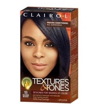 CLAIROL TEXT&TONES SILKEN BLACK 1B CLAIROL TEXT&TONES SILKEN BLACK 1B