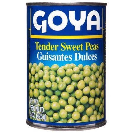 GOYA PEAS SWEET TENDER 15oz