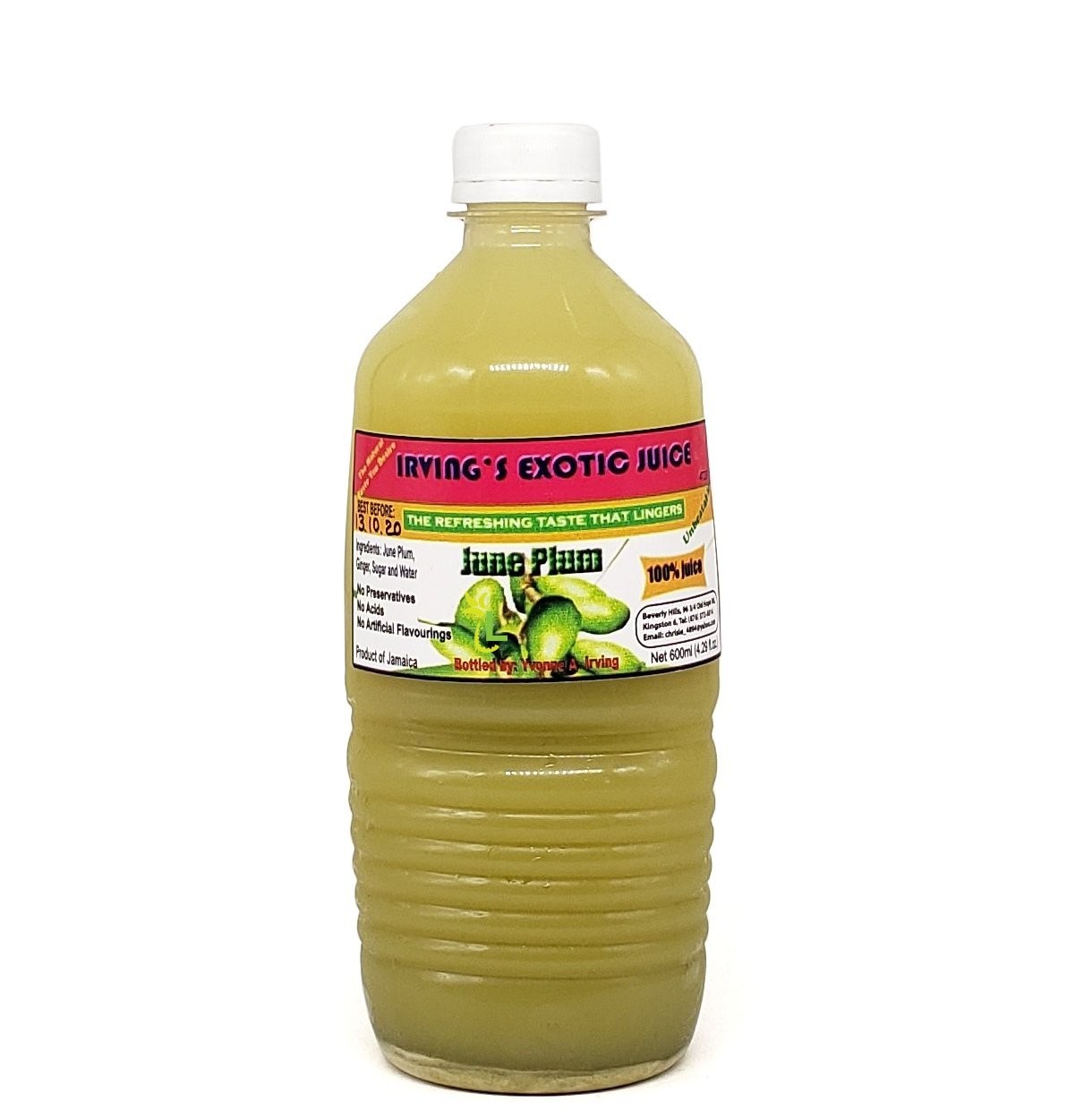 IRVINGS JUNE PLUM 600ml