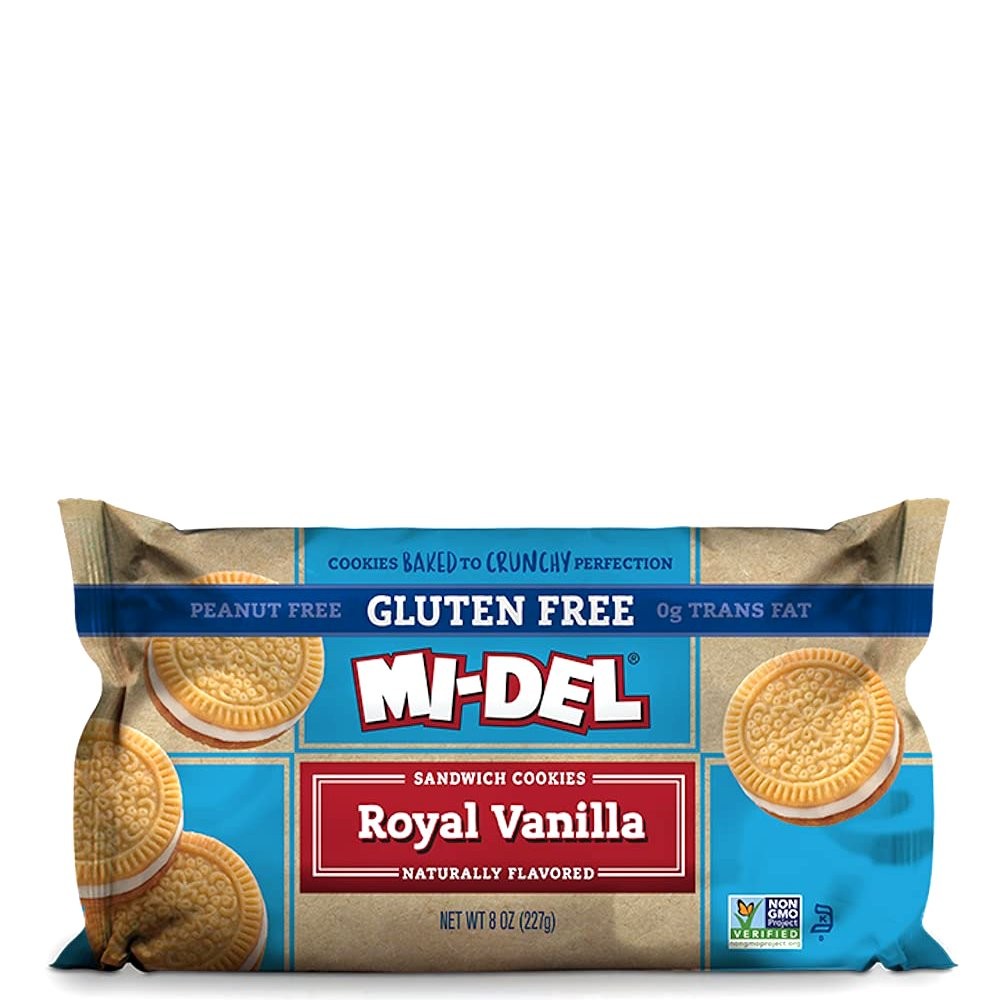 MI-DEL COOKIES SANDWICH RYL VANILLA 8oz