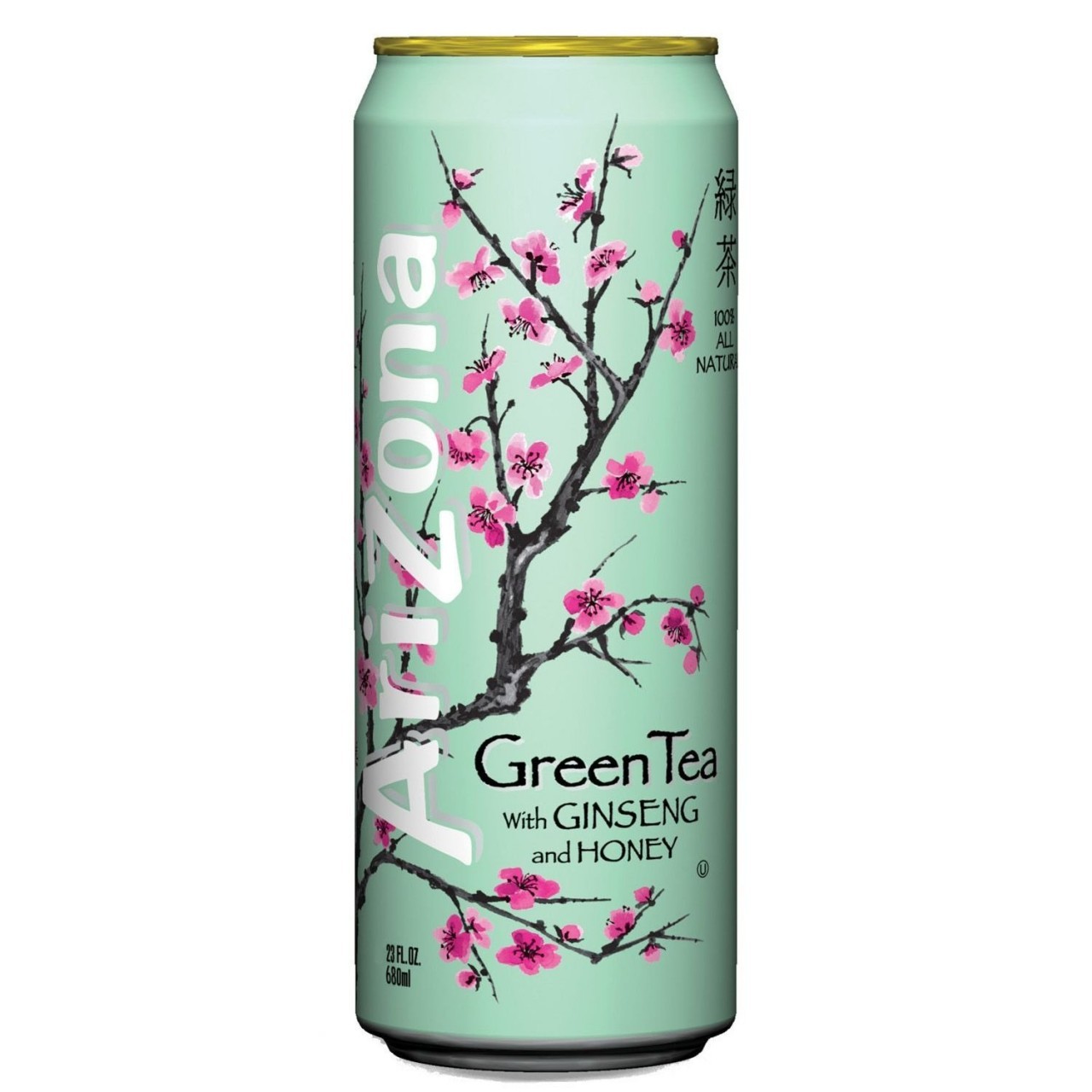 ARIZONA GREEN TEA GINSENG HONEY 23oz