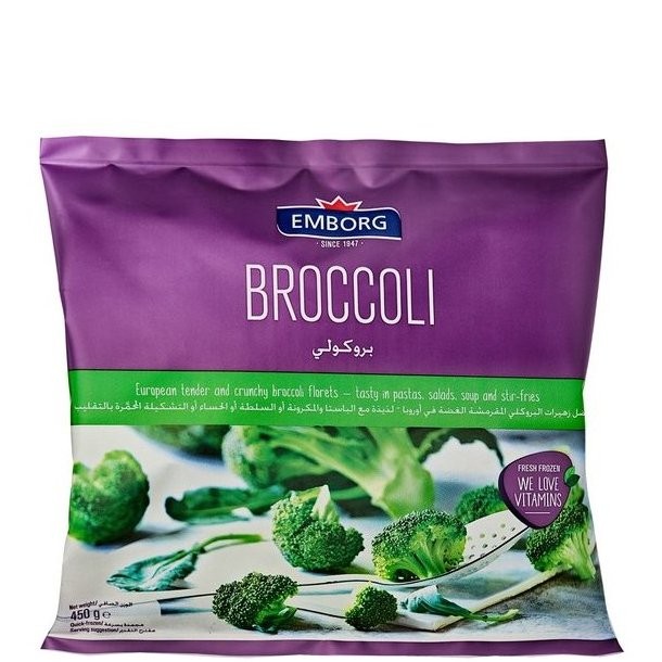 EMBORG BROCCOLI FLORETE 450g