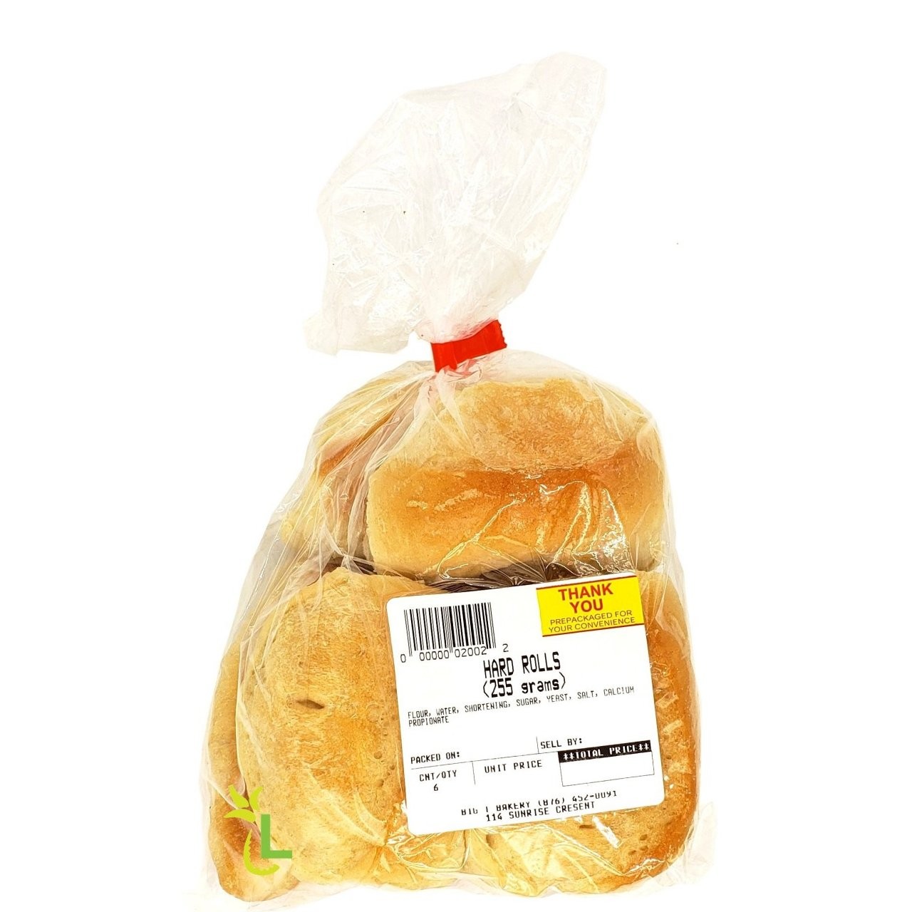 BIG T ROLLS HARD WHITE 6ct 255g