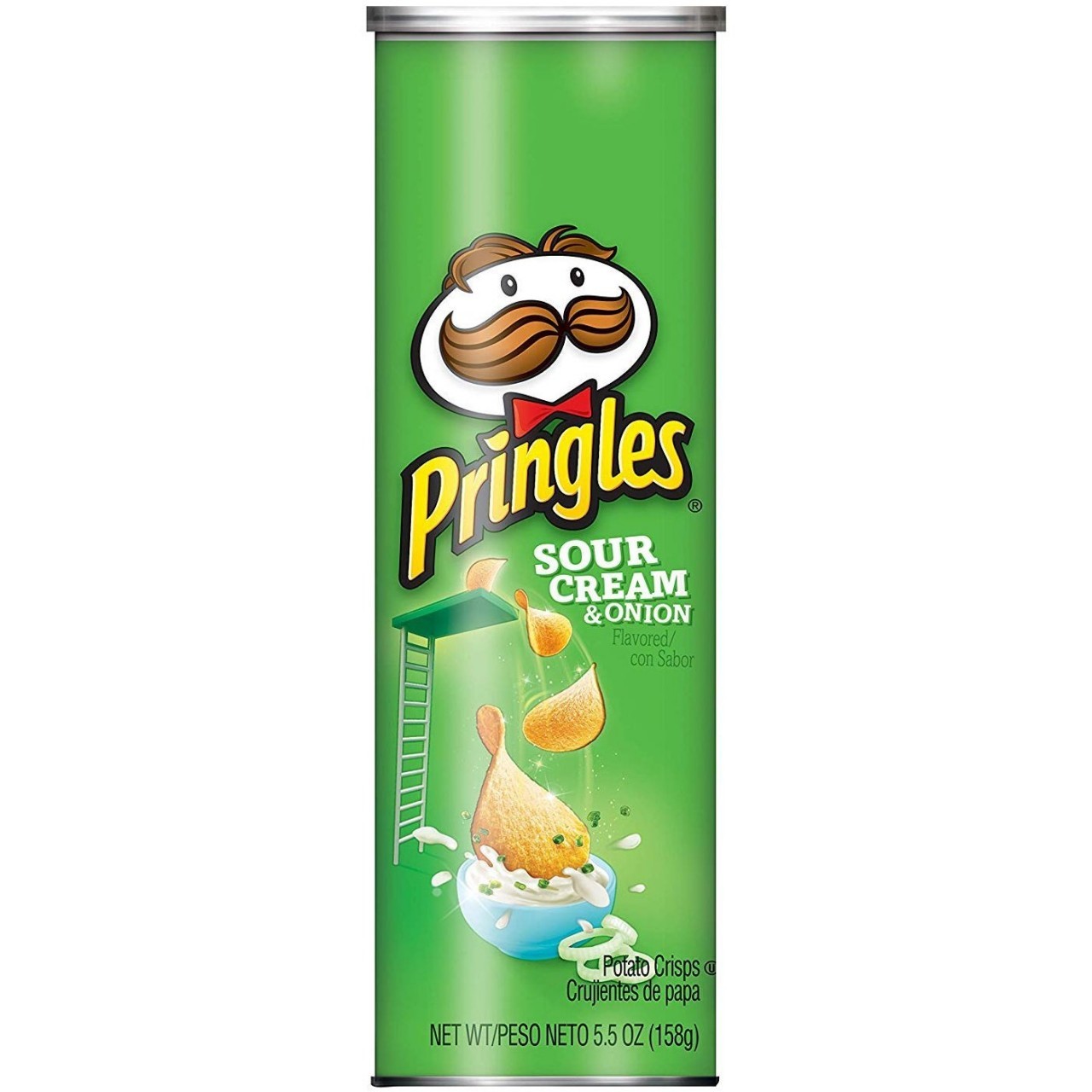 PRINGLES SOUR CREAM & ONION 158g