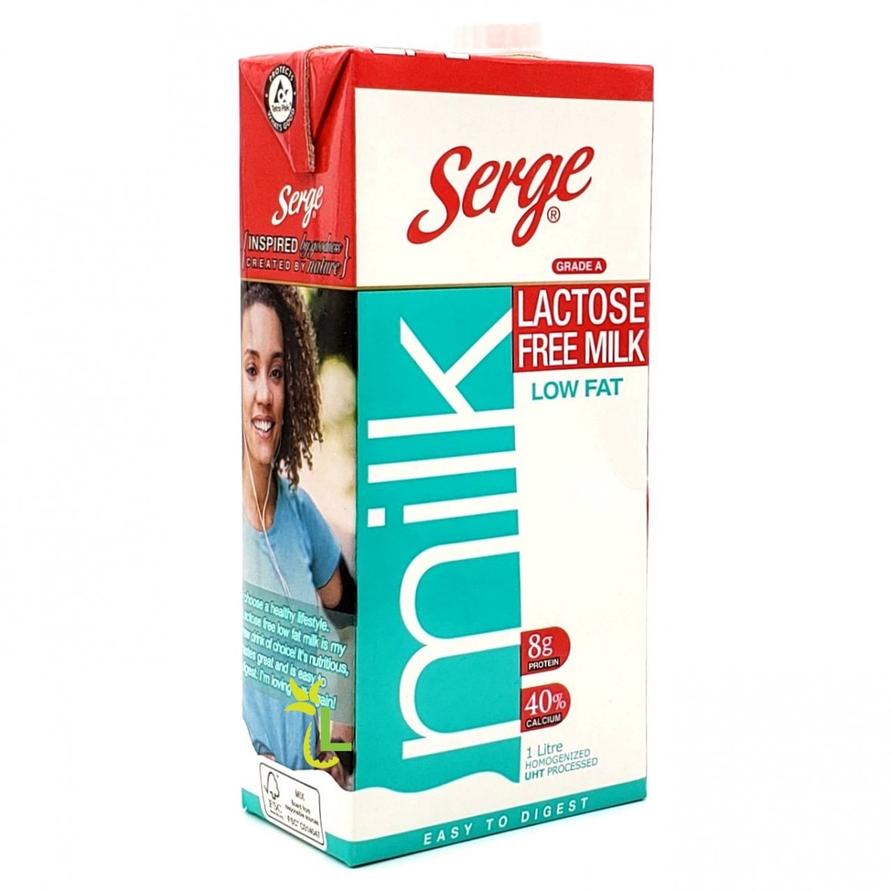 SERGE MILK LOW FAT LACTOSE FREE 1L