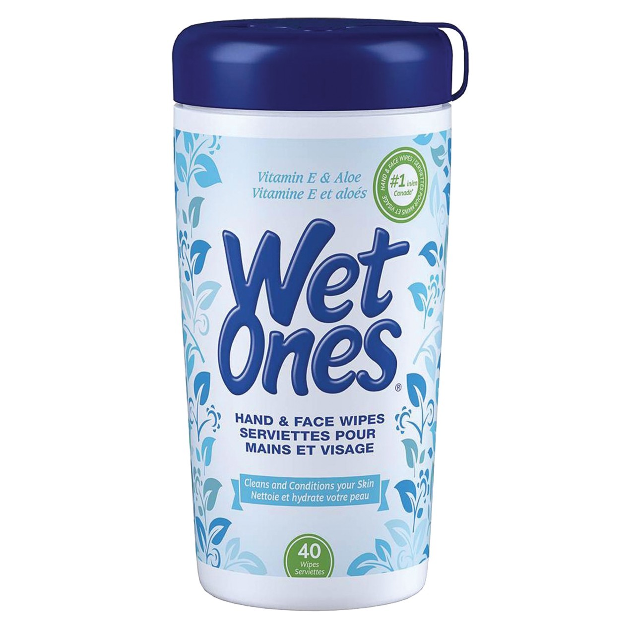 WET ONES VITAMIN E & ALOE 40s