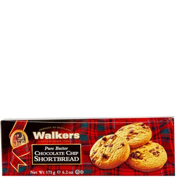 WALKERS SHORTBREAD CHOC CHIP 175g