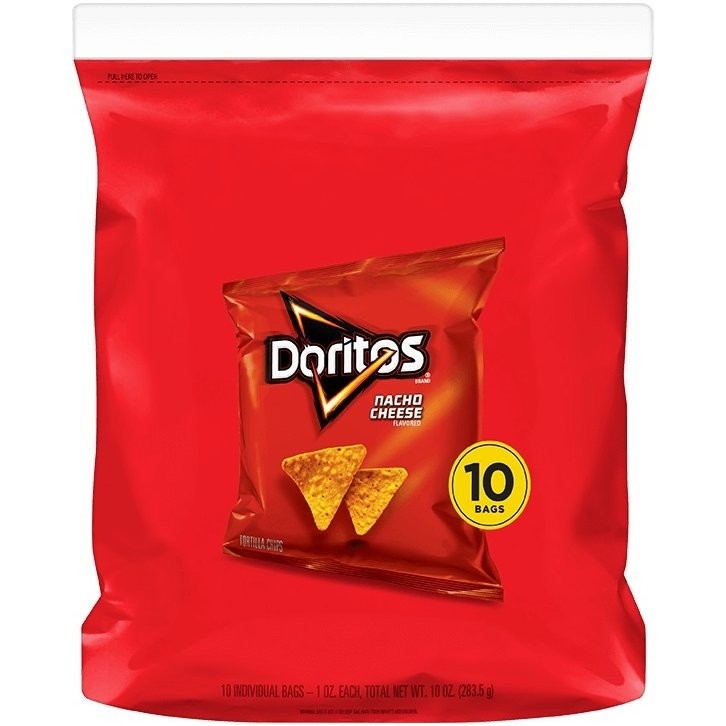 DORITOS NACHO CHEESE 10x1.4oz