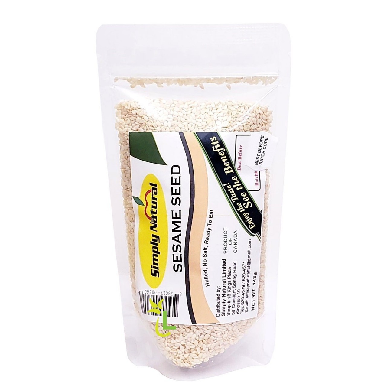 SIMPLY NATURAL SESAME SEEDS 142g