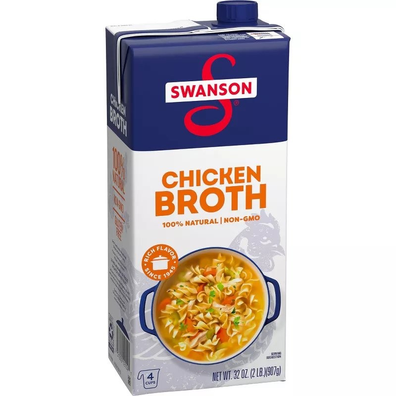 SWANSON CHICKEN BROTH 32oz