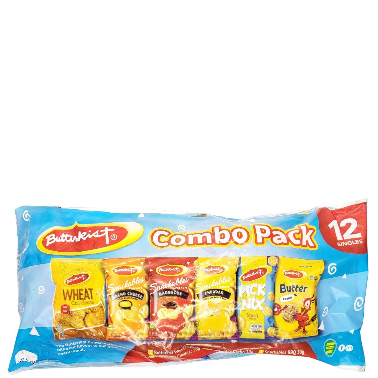 BUTTERKIST COMBO PACK 12ct