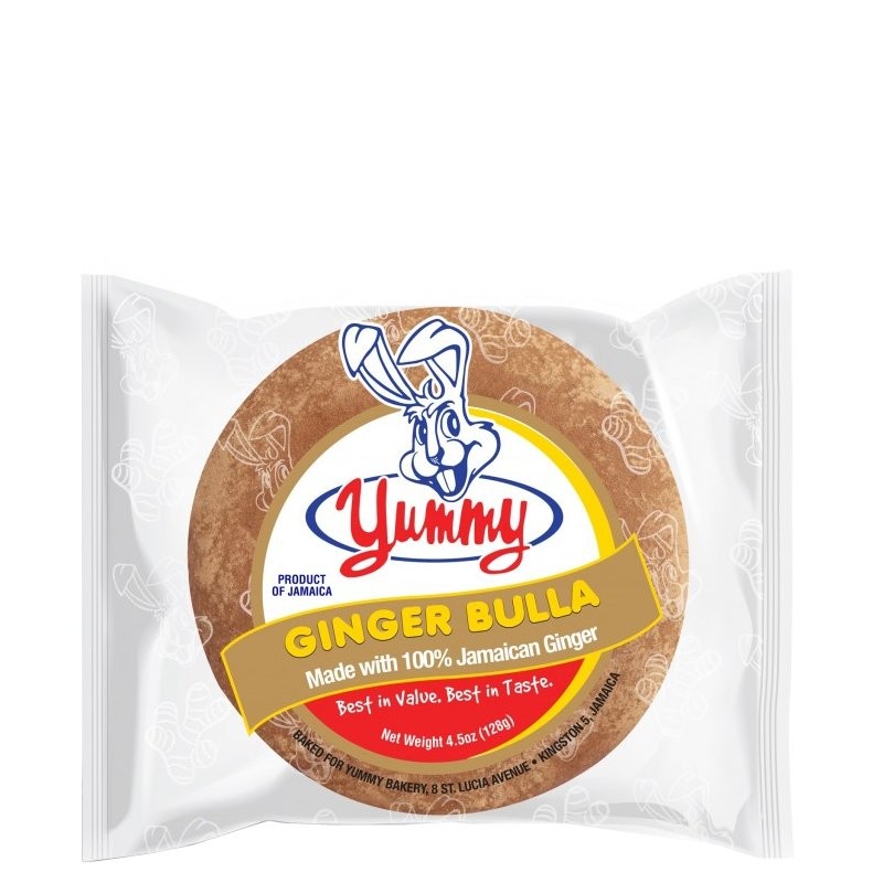 YUMMY BULLA GINGER 128g
